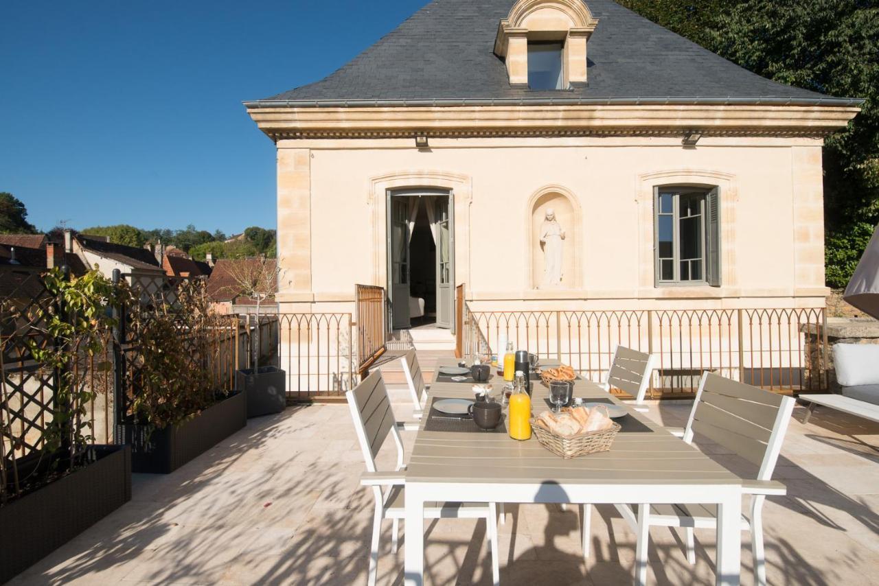La Belle Terrasse Avec Climatisation Et Parking Prive Leilighet Sarlat-la-Canéda Eksteriør bilde